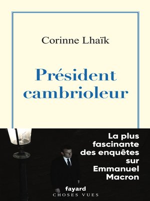 cover image of Président cambrioleur